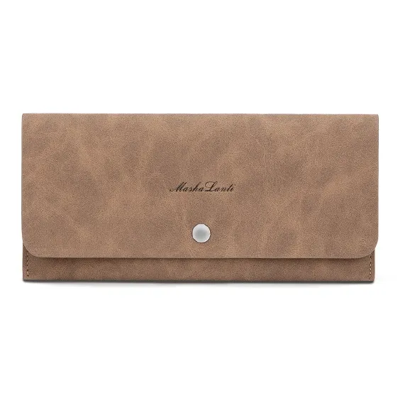 MashaLanti Synthetic Leather Wallet Regular Men's Coffee-0