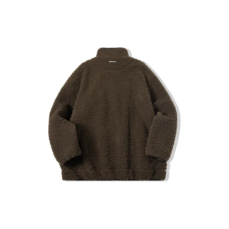 EPTISON Velvet feel Coat Unisex-3