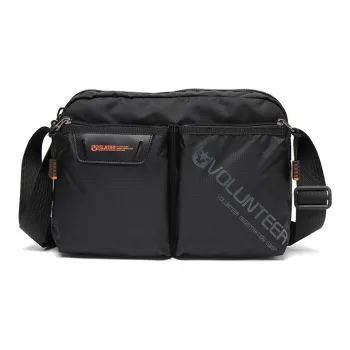 Volunteer Oxford Casual Fashion Shoulder Bag, Crossbody Bag Small Size Unisex Black/Gray/Blue/Green