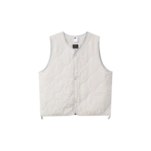 Nike Vests Men Gray White