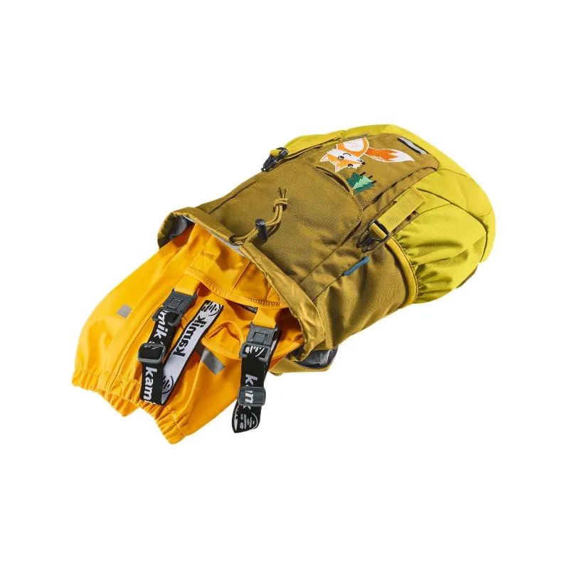 DEUTER 10L Backpack Double Shoulder Outdoor Bag Polyester Ginger Yellow Corn Men's-8