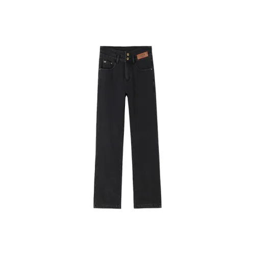 HIPPIEMISS Jeans Women's Black Gray