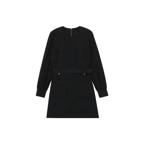 CLUB MONACO Long-Sleeved Dresses Women's Black