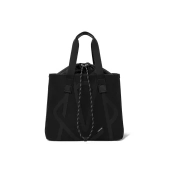 RIMOWA Recycled Nylon With Leather Tote Bag, Shopping Bag, Handbag Unisex Black