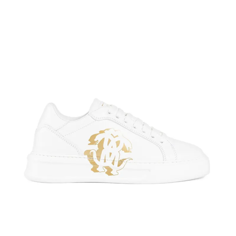 Roberto Cavalli Skateboard Shoes Women's White-1