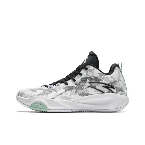 Anta Windhole 4 Slip Resistant Basketball Shoes Men's White Black