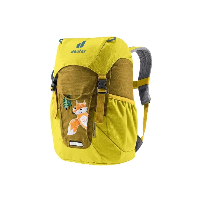DEUTER 10L Backpack Double Shoulder Outdoor Bag Polyester Ginger Yellow Corn Men's-1
