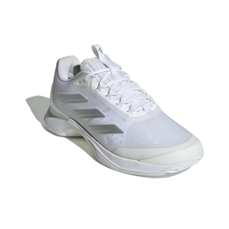 Adidas Avacourt 2 Cloud White Silver Metallic Grey Women's-2