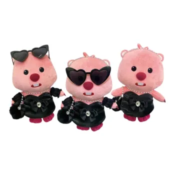 Zanmang Loopy Little Beaver LOOPY OOTD Premium Box Dolls Plush Doll 20 29cm Height