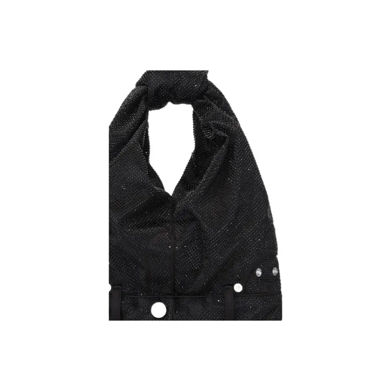 Alexander Wang Logo Patch Button Detailed Tote Bag-4