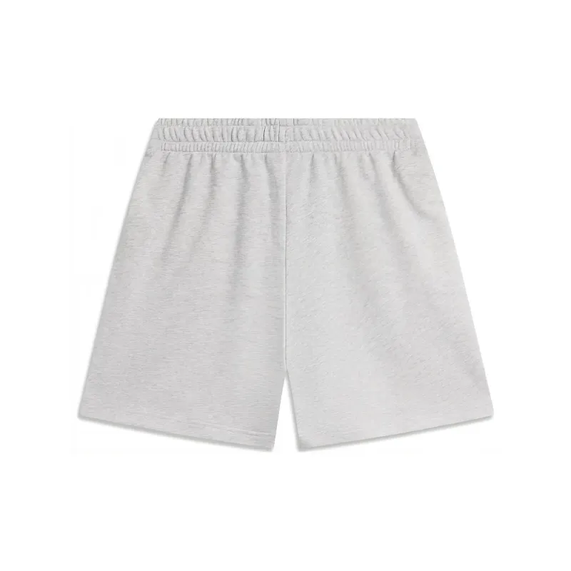 LiNing Sports Fashion Collection Casual Shorts Women's Heather Gray Light Smoke Gray-1