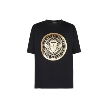 BALMAIN T Shirts Men Black