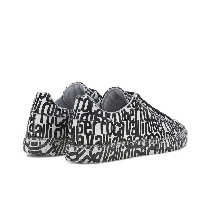Roberto Cavalli Skateboard Shoes Women's Black-3