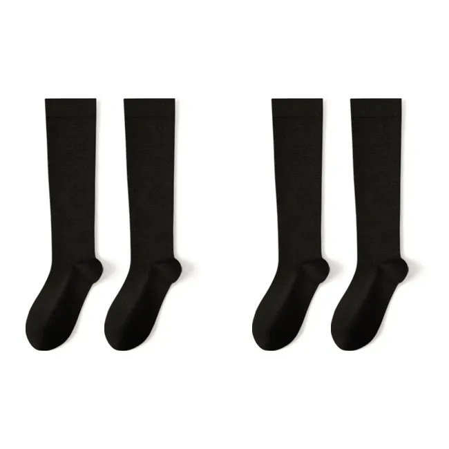 SHIWAJI Knee High Socks Men's 2 Pack-2