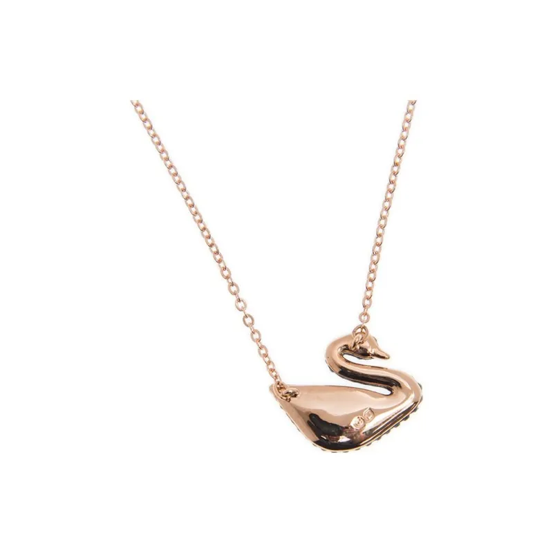 Swarovski Faux Crystal Stone Necklaces Women's Black-3