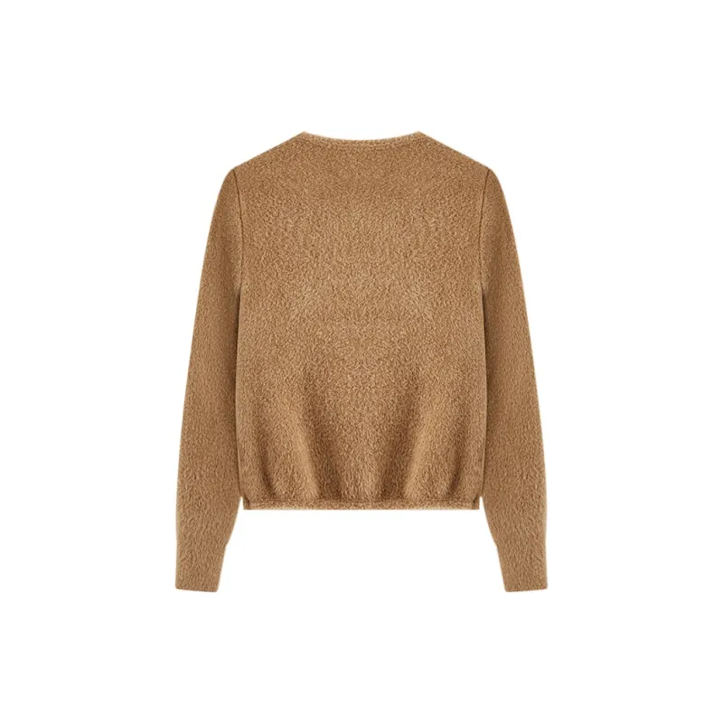 Katie Ermilio Sweater Women's Khaki-1