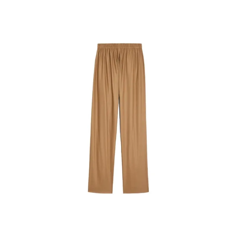 CELINE Straight Jogging Pants In Cashmere Flannel-5