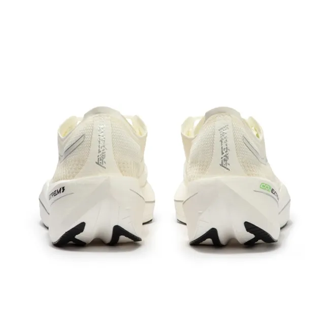 361° Flying Future 1.5 Cushioning Anti Slip And Wear Resistant Rebound Low Top Running Shoes Unisex Feather White-3