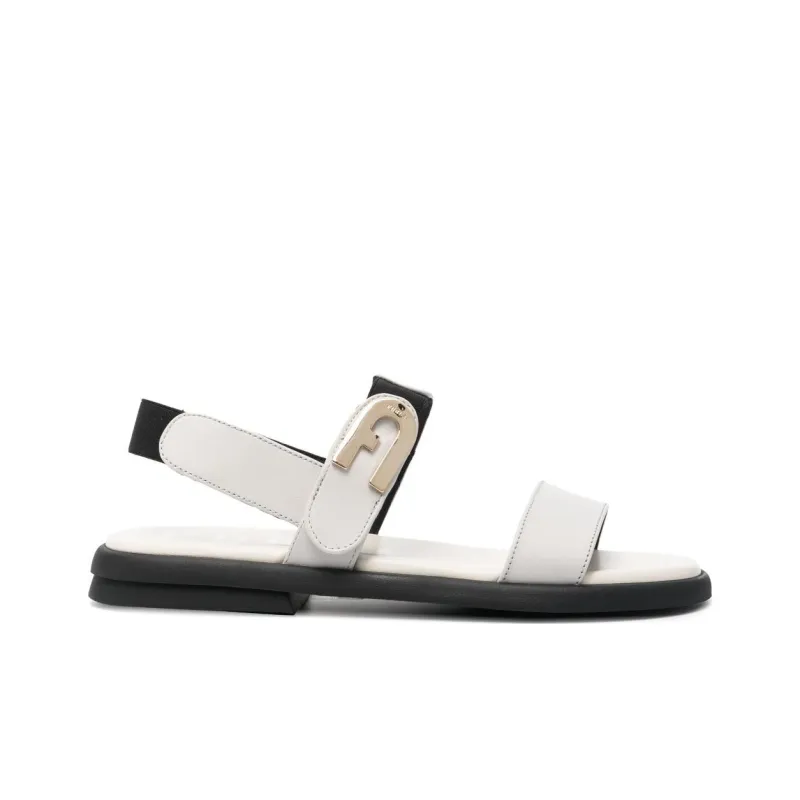 Furla Sign Leather Sandals-1