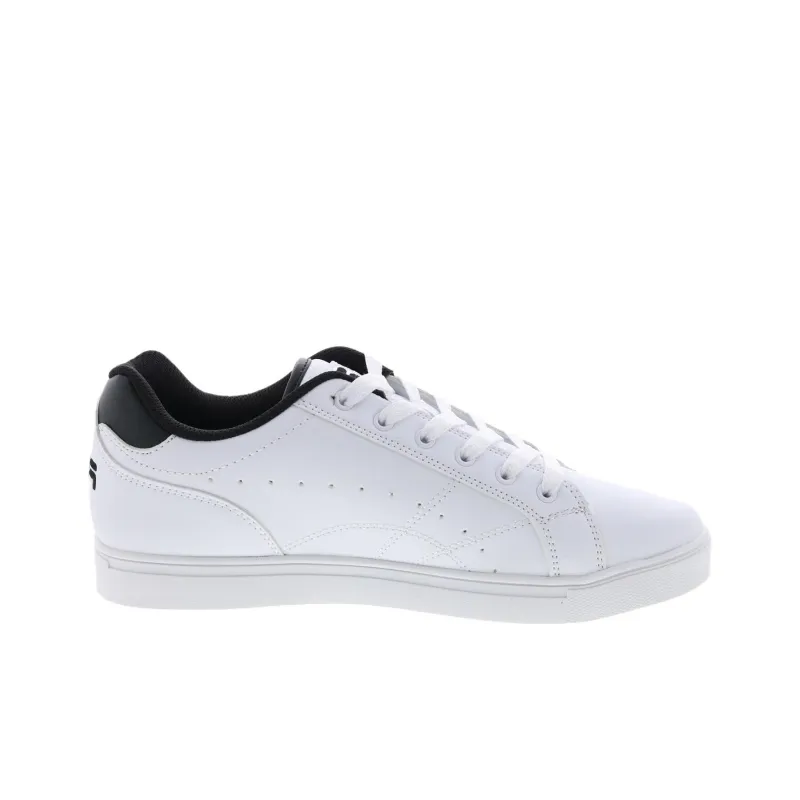 FILA Abrasion Resistant Breathable Low Top Skateboard Shoes Men's White Black-1