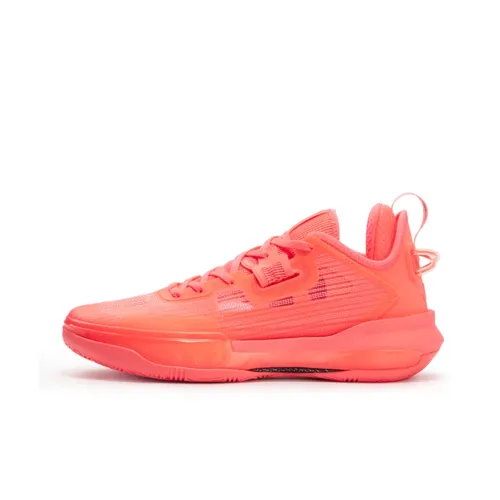 361° Supernova 1.0 Basketball Shoes Men Low-Top Bioluminescent Begonia Pink/Starfish Pink