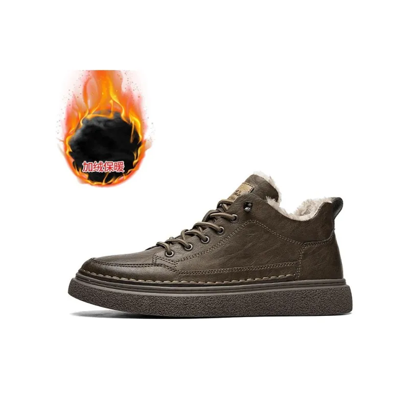 G.N.SHIJIA Mid Top Skateboard Shoes Men's-7