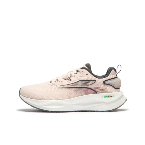 361° Speed Boost CQT Running Shoes Women's Low-Top Transparent Pink/Smoke Gray