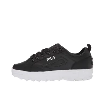 FILA Disruptor Court Durable Breathable Low Top Casual Shoes Women's Black