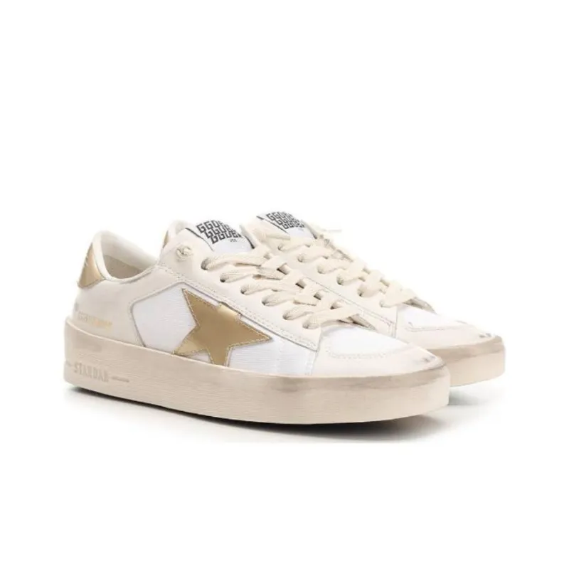 Golden Goose Stardan Metallic-trim Sneakers-1
