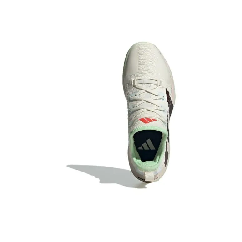 Adidas Stabil Next Gen Handball Off White Aurora Met. Semi Green Spark Women's-2