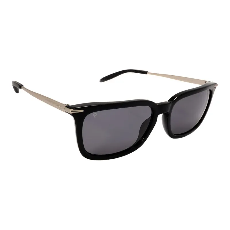 MICHAEL KORS Plastic Rectangular Sunglasses Men's Black-1