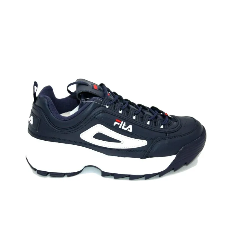 FILA Disruptor 2 Navy White Red-1