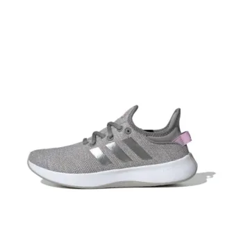 Adidas Cloudfoam Pure Spw Charcoal Solid Grey Silver Metallic Bliss Lilac Women's