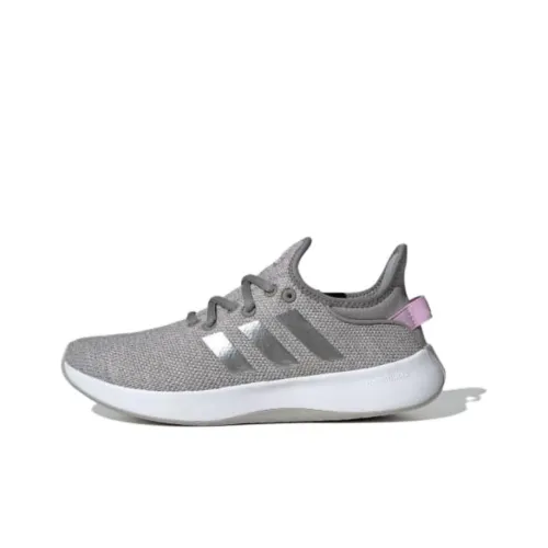 Adidas Cloudfoam Pure SPW Charcoal Solid Grey Silver Metallic Bliss Lilac Women's