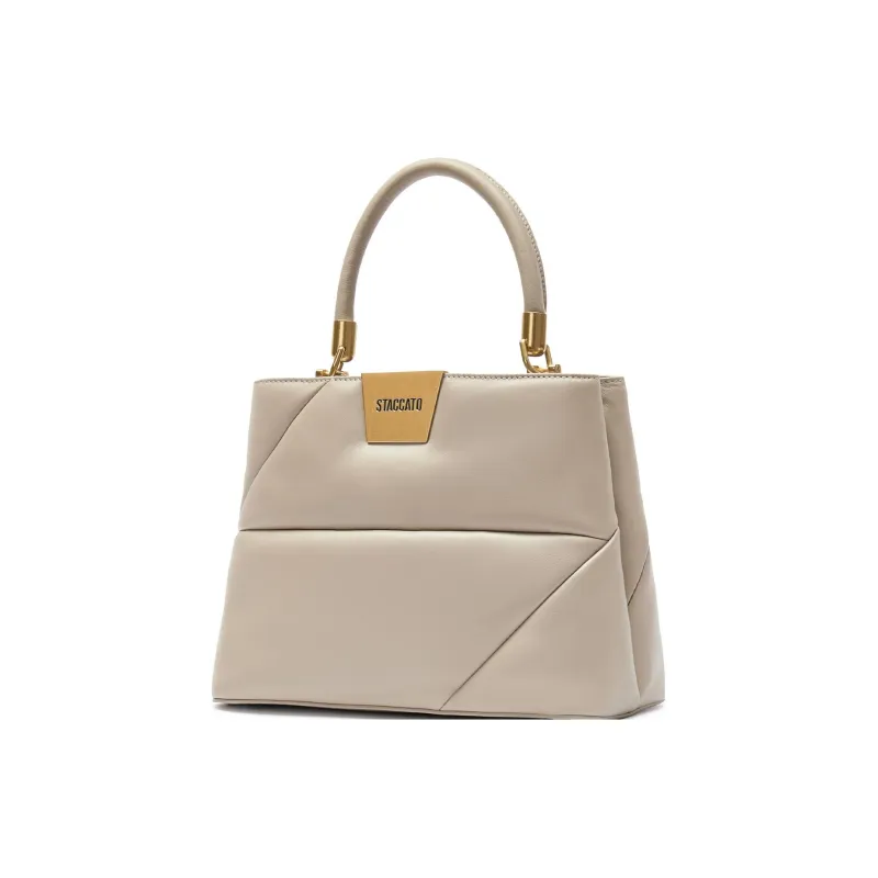 Staccato Sheepskin Crossbody One Shoulder Handbag Regular Women's Chocolate Apricot Gray/Ethereal Glow Black-1