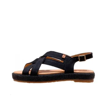 El Naturalista Strap Sandals Women's Black