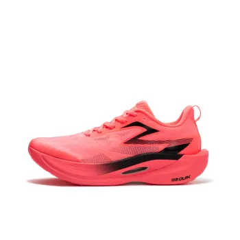 361° Fly 2ET Cushioned Slip Resistant Abrasion Resistant Breathable Low Top Marathon Running Shoes Unisex Pink