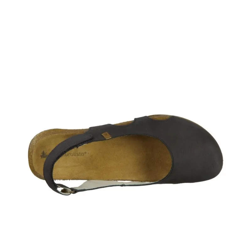 El Naturalista Casual Single Shoes Women's Black-2