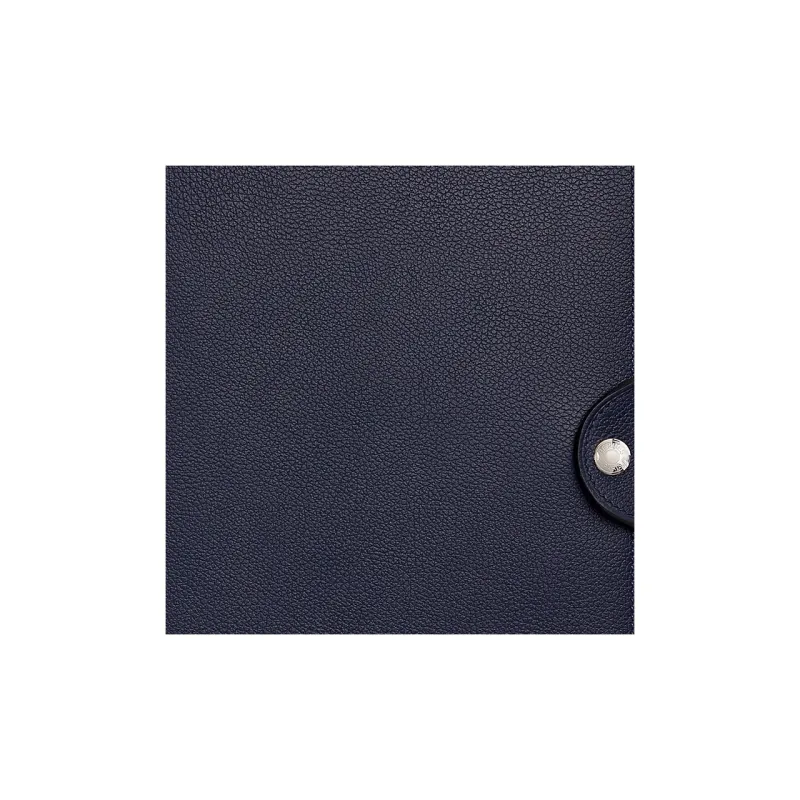 HERMES Evercolor Calfskin Storage Bag Unisex 2Z Bleu Nuit Midnight Blue-1