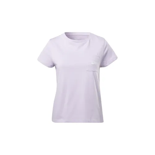 Reebok Regular T-Shirt Women's Light Purple