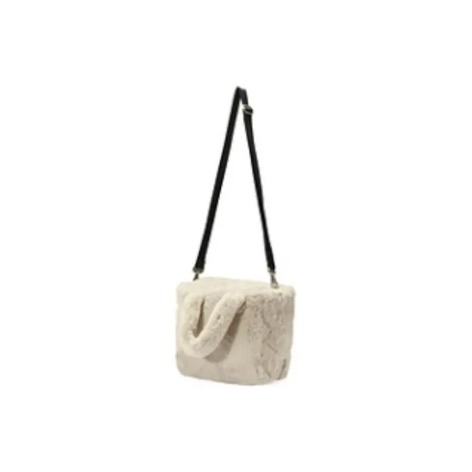 Skechers Fabric Shoulder Bag, Crossbody Bag Regular Women's Hazelnut Apricot-2
