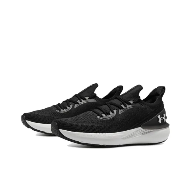 Under Armour Shift Slip-Resistant Low-Top Casual Running Shoes Men's Black White-2