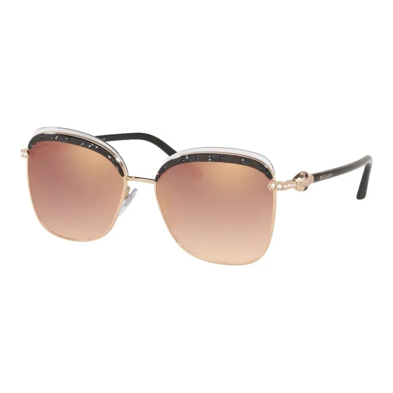BVLGARI Butterfly Sunglasses Unisex Black-0