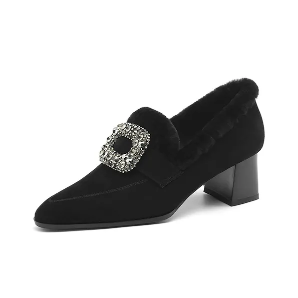 Bai Shiting Loafers 5.5cm Women's-1