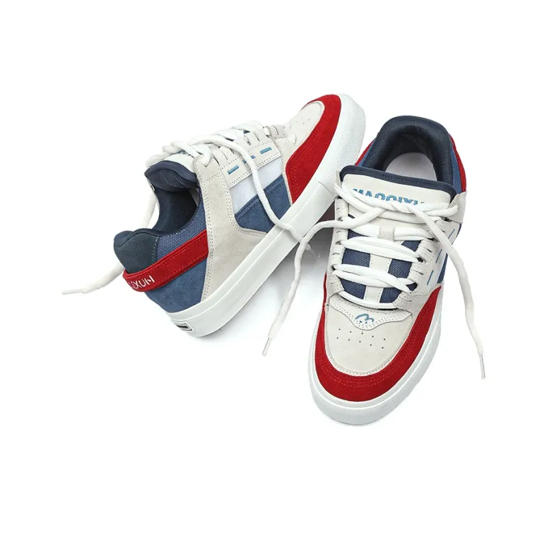 Cat Seven Seeks Wear Resistant Low Top Skateboard Shoes Unisex-3