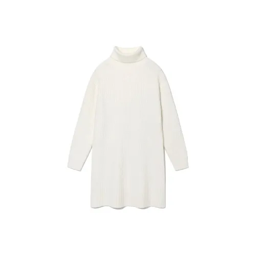 5252 BY O!Oi Long-Sleeved Dresses Women's Cream