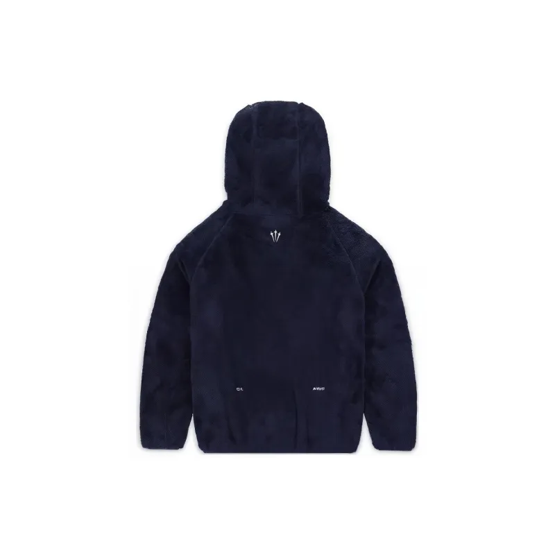 Nike X Nocta Women's Chalet Polar Top Asia Sizing Dark Blue-1