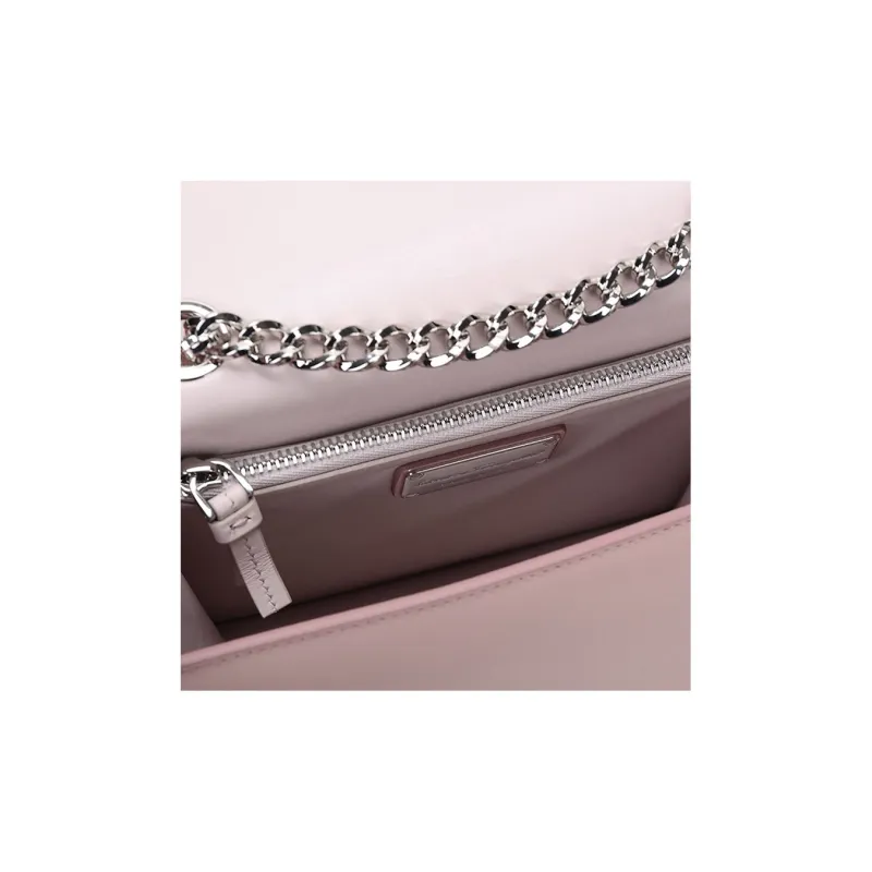 FERRAGAMO Vara Cow Leather Shoulder Bag Crossbody Bag Women's Light Pink Red-7