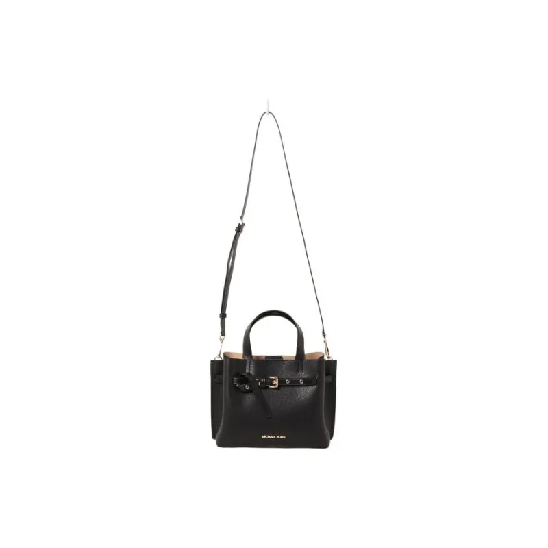 MICHAEL KORS Emilia Small Pebbled Leather Satchel-4