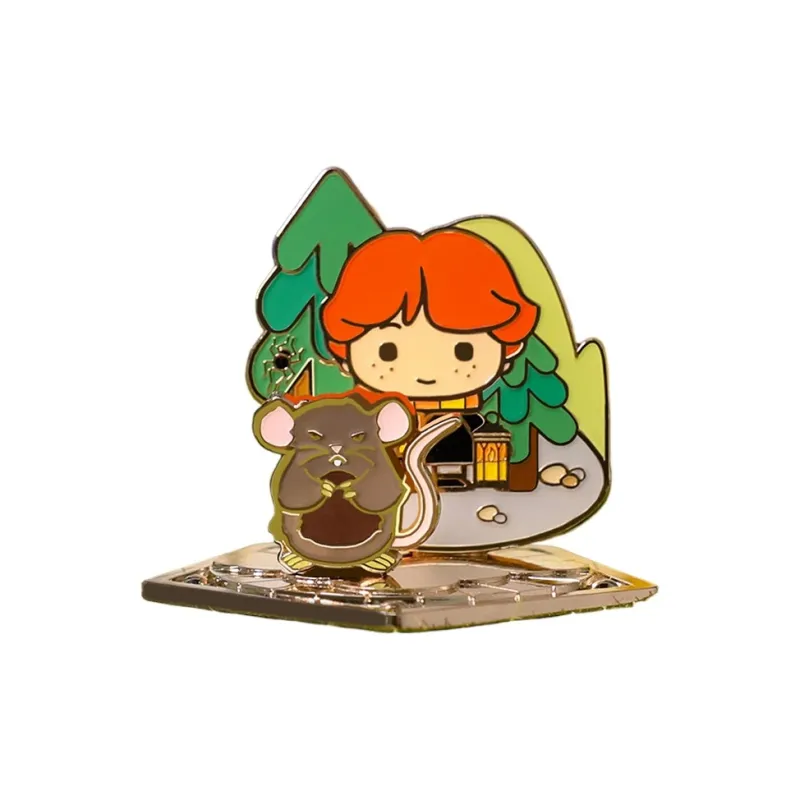 POP MART Harry Potter Characters Magic World Animal Collection Badge Blind Box Products Confirmed-0
